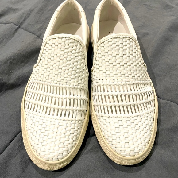 via spiga slip on sneakers
